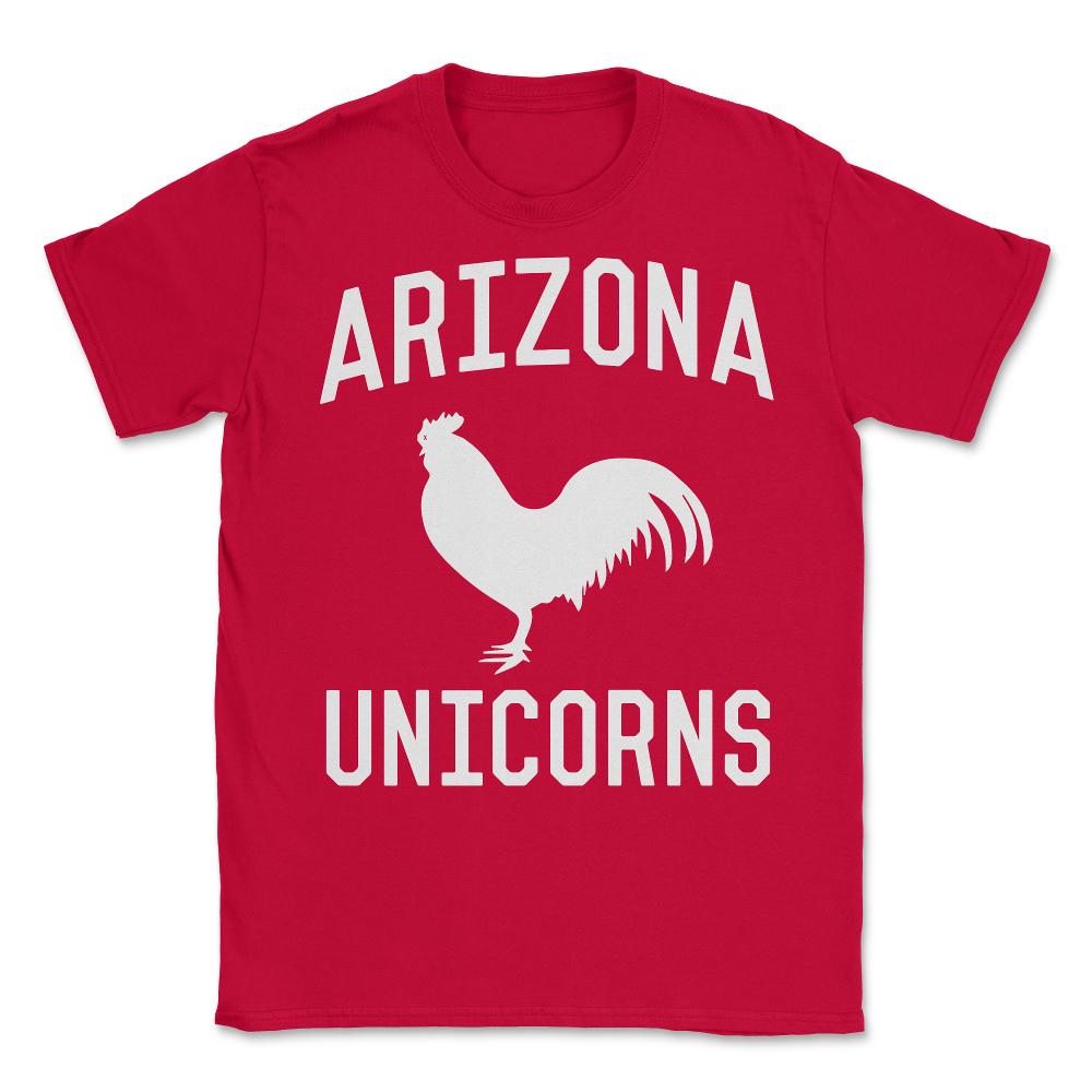 Arizona Unicorns - Unisex T-Shirt - Red