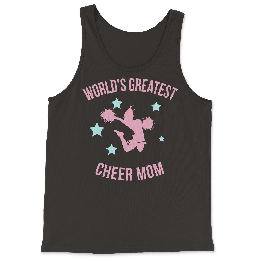 Worlds Greatest Cheer Mom - Tank Top - Black