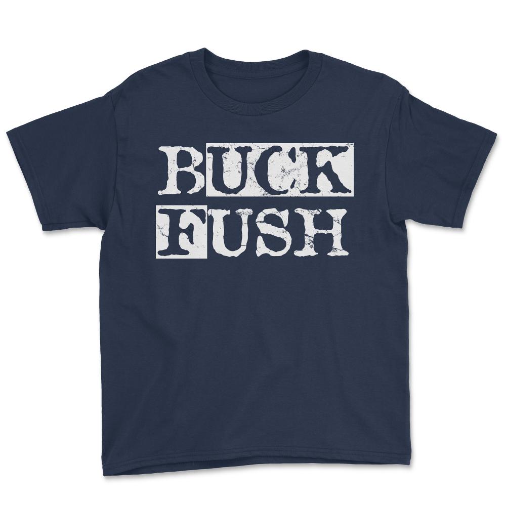 Buck Fush - Youth Tee - Navy