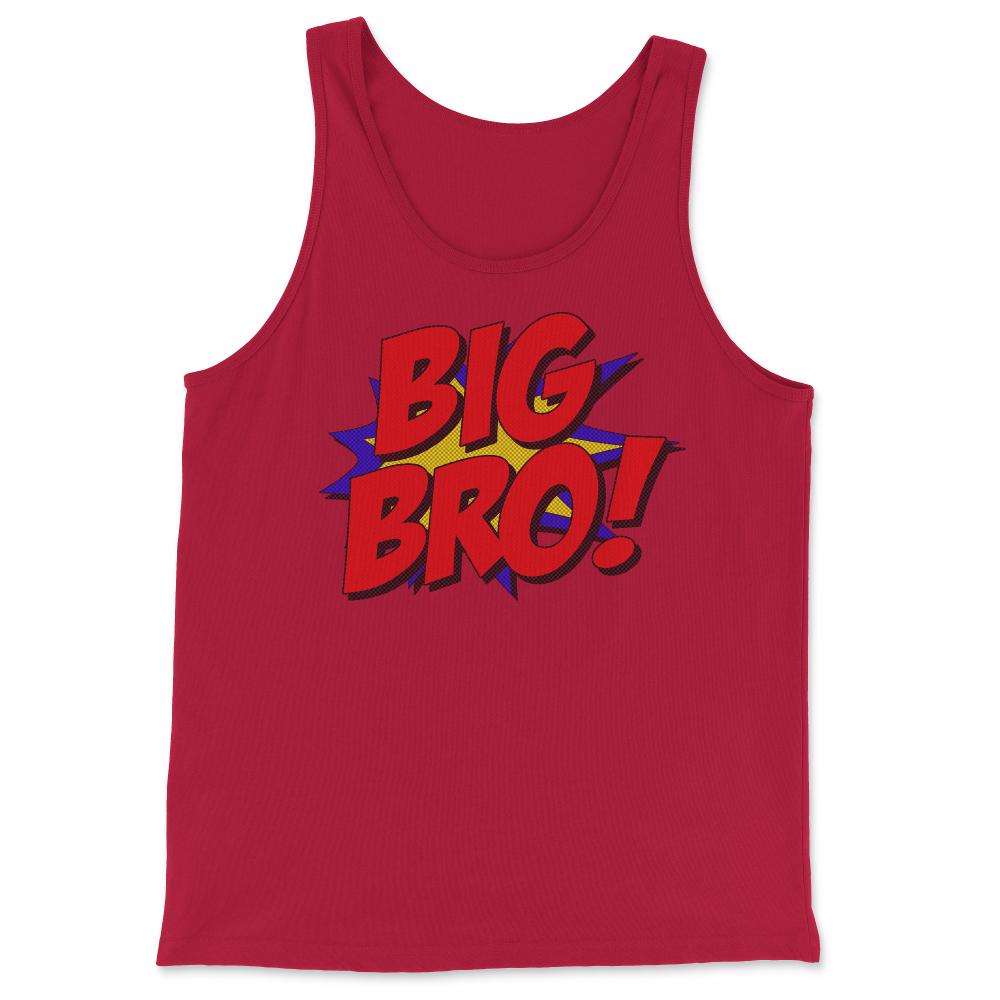 Superhero Big Bro - Tank Top - Red