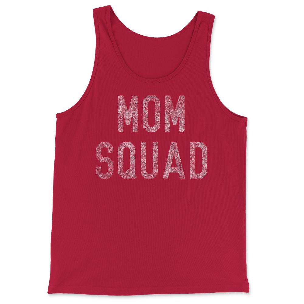 Mom Squad Retro - Tank Top - Red