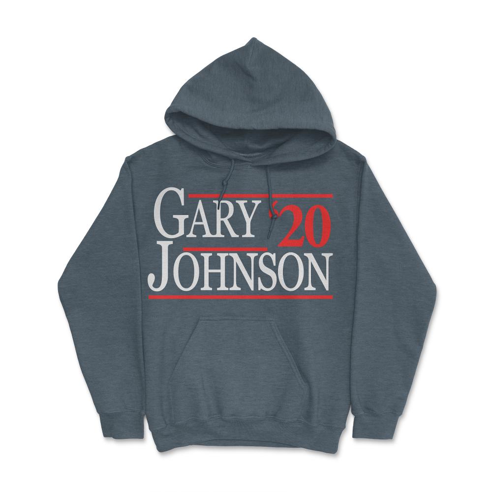 Gary Johnson 2020 - Hoodie - Dark Grey Heather