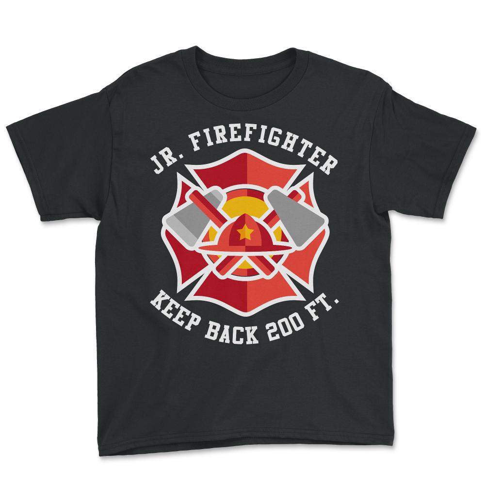 Jr Firefighter - Youth Tee - Black