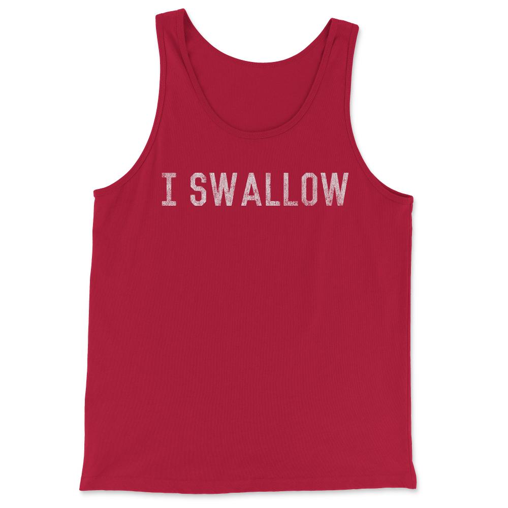 I Swallow - Tank Top - Red