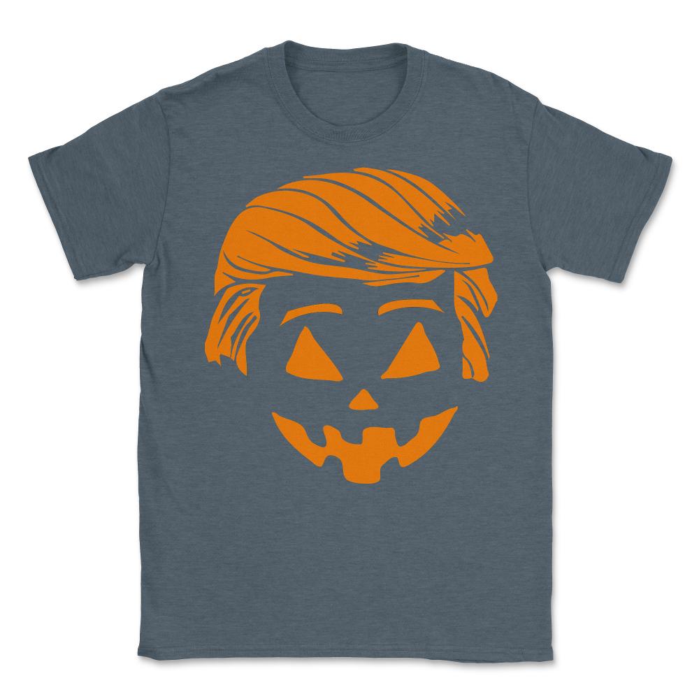 Trump Halloween Trumpkin Costume - Unisex T-Shirt - Dark Grey Heather