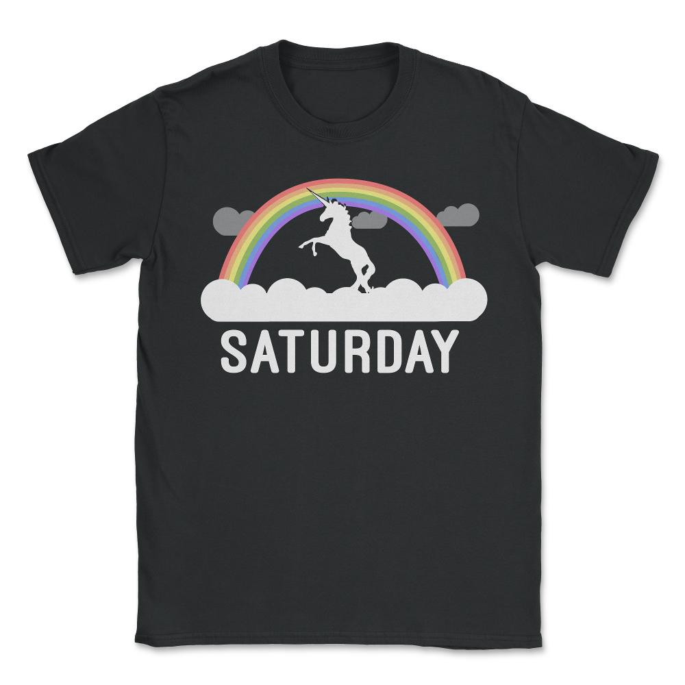 Saturday - Unisex T-Shirt - Black