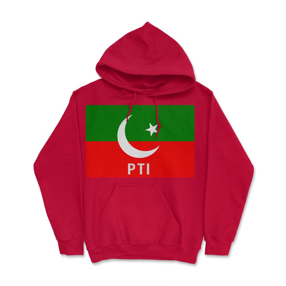 Pakistan PTI Party Flag - Hoodie - Red