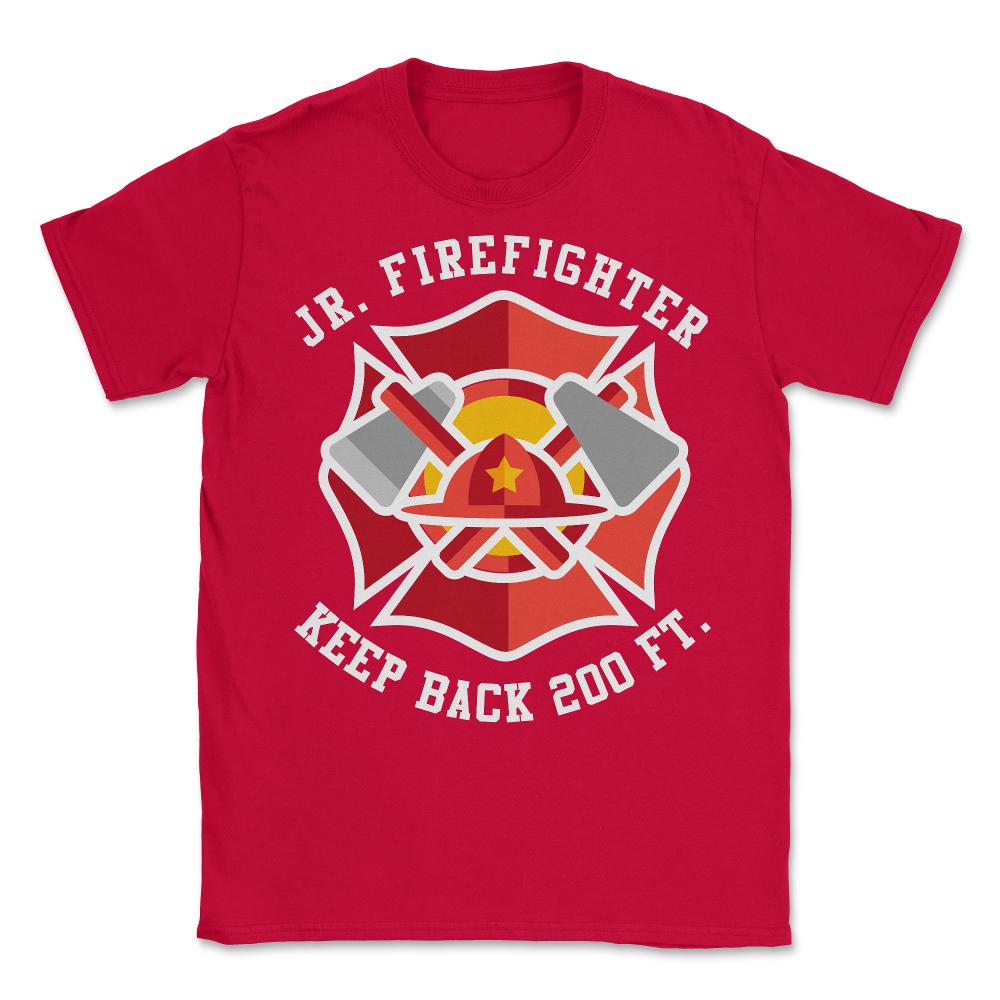 Jr Firefighter - Unisex T-Shirt - Red