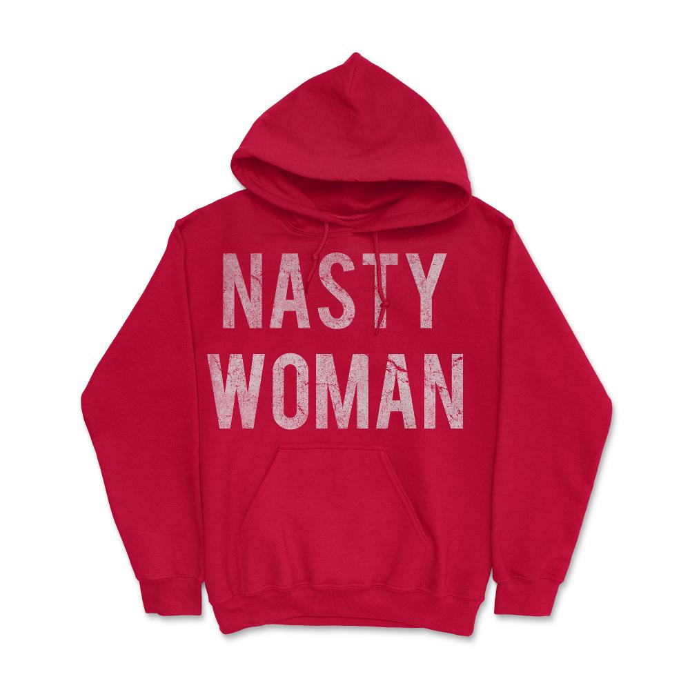 Nasty Woman Retro - Hoodie - Red