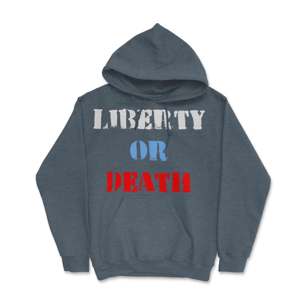 Liberty or Death - Hoodie - Dark Grey Heather