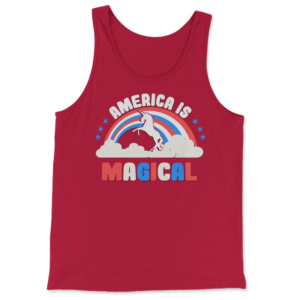 America Is Magical - Tank Top - Red
