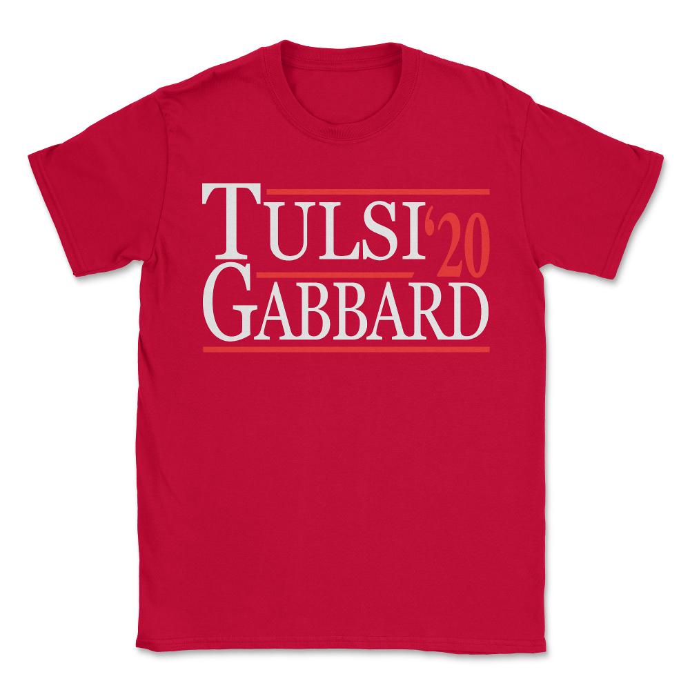 Tulsi Gabbard 2020 - Unisex T-Shirt - Red