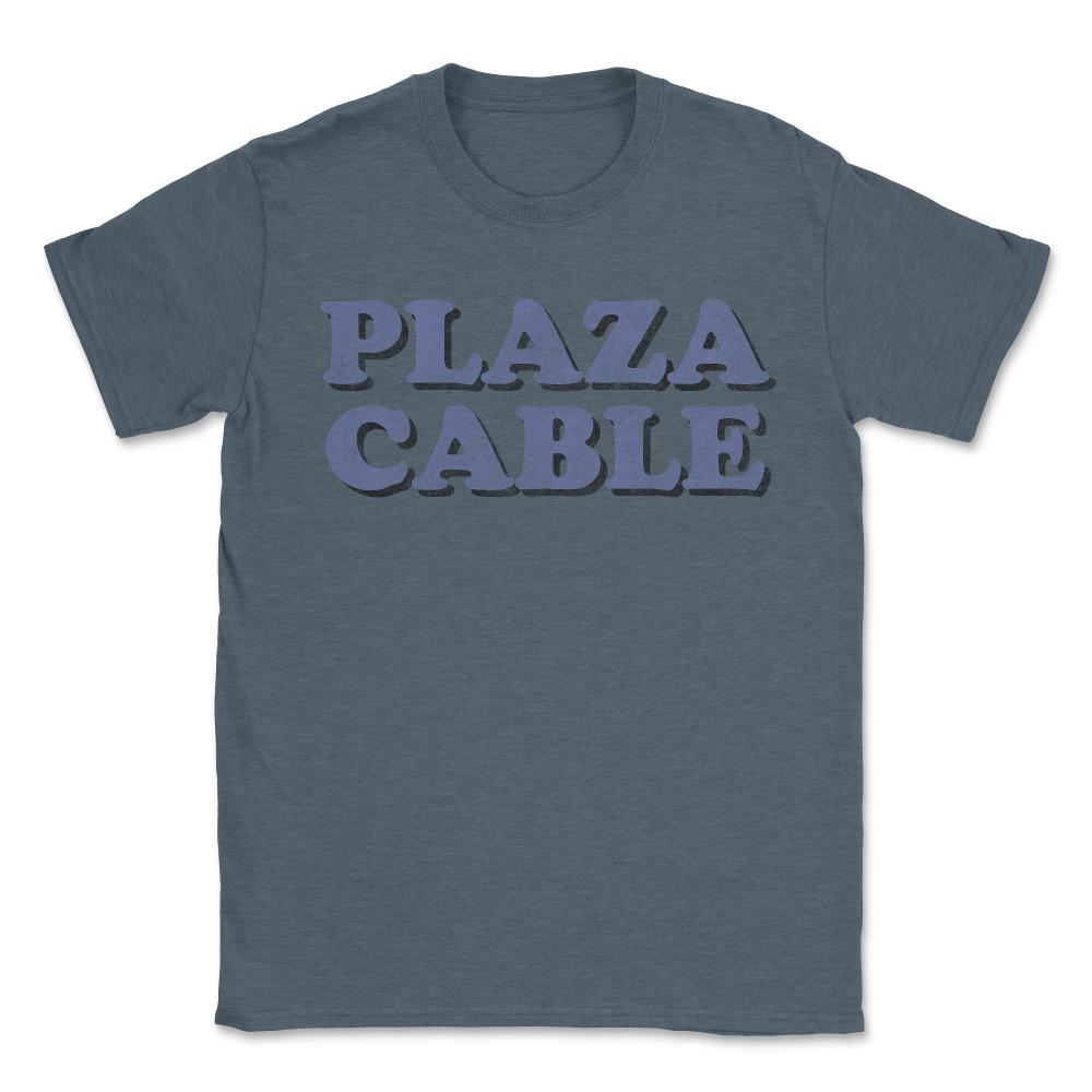 Retro Plaza Cable - Unisex T-Shirt - Dark Grey Heather
