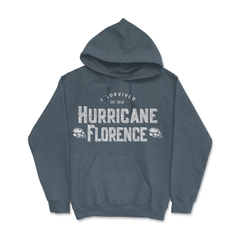 I Survived Hurricane Florence 2018 - Hoodie - Dark Grey Heather