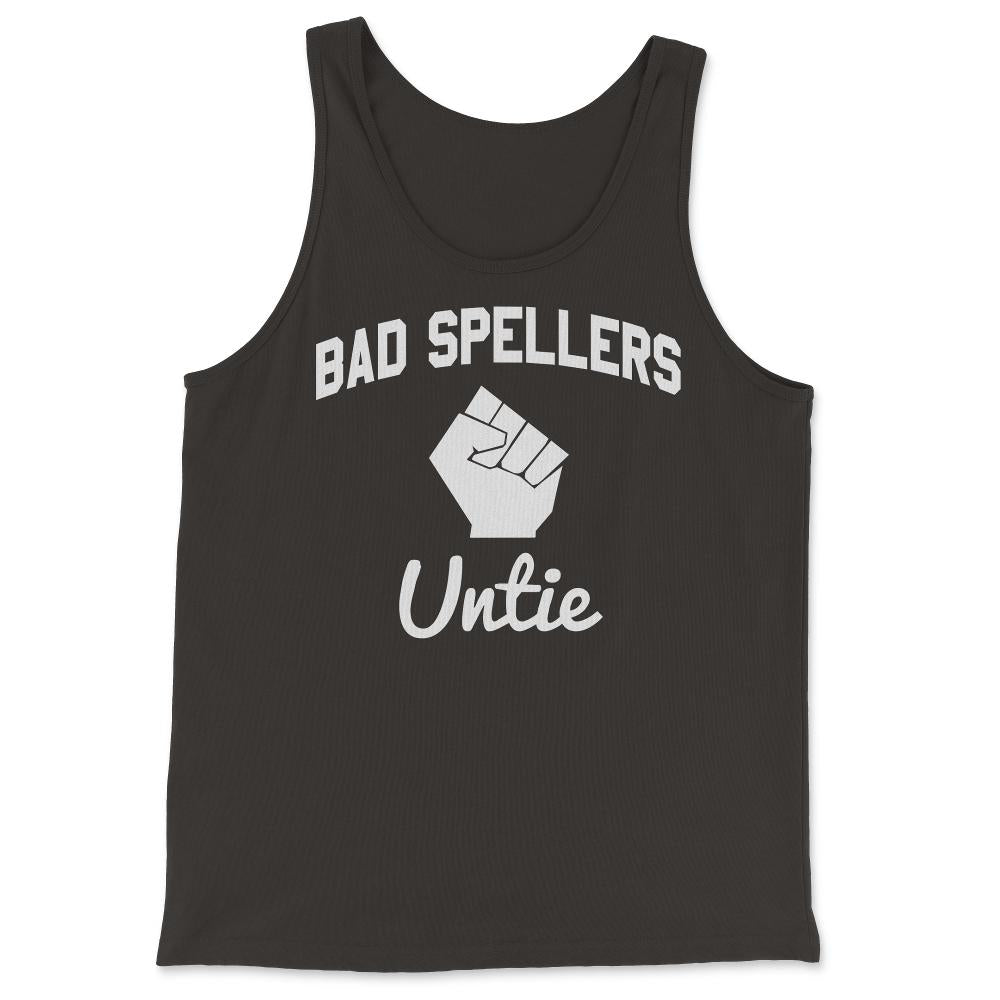 Bad Spellers Untie - Tank Top - Black