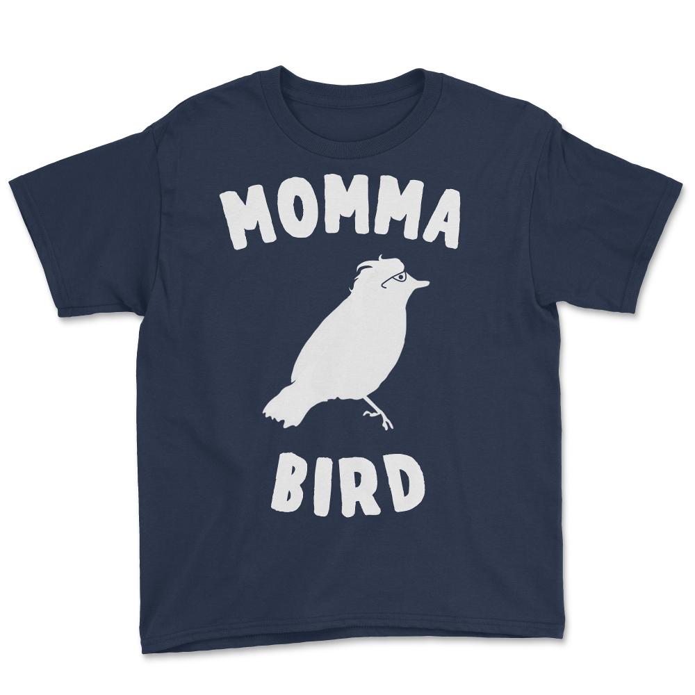 Momma Bird - Youth Tee - Navy