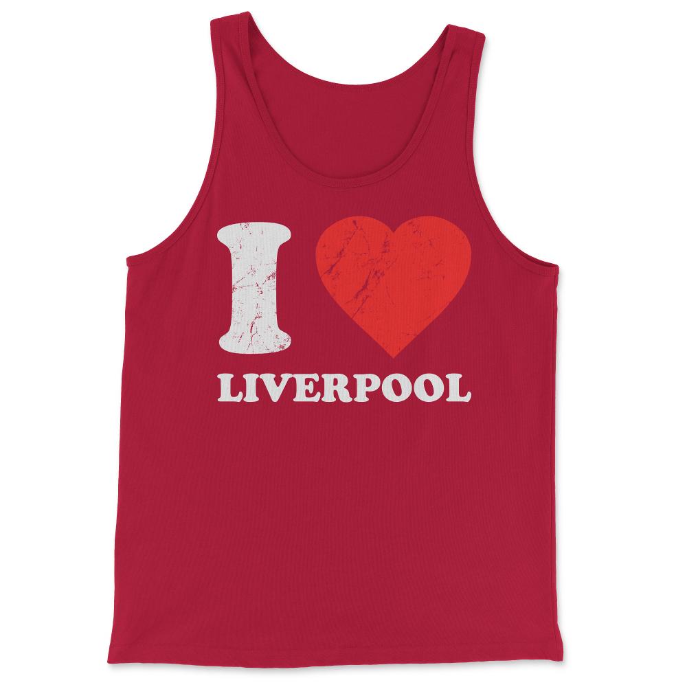 I Love Liverpool - Tank Top - Red
