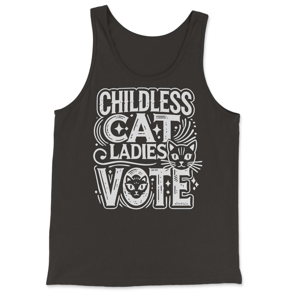 Childless Cat Ladies Vote - Tank Top - Black