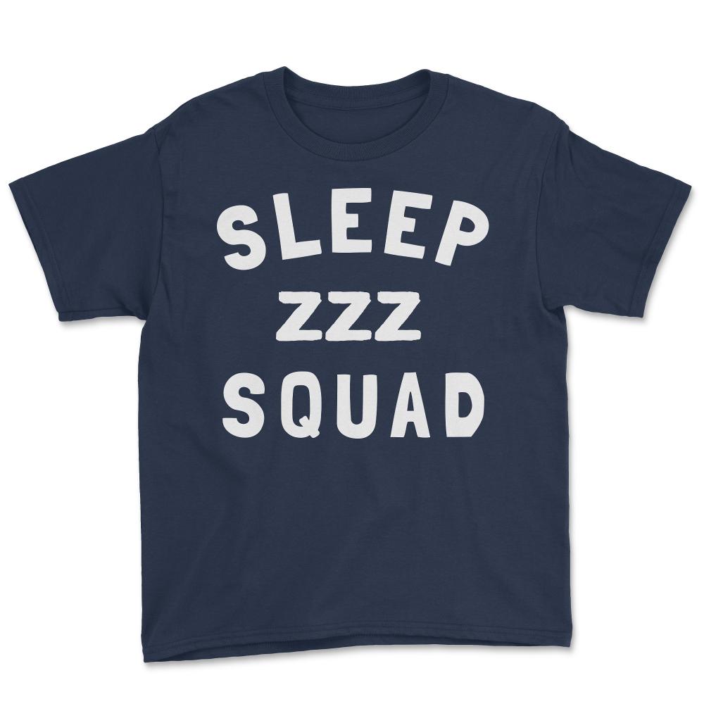 Sleep Squad - Youth Tee - Navy