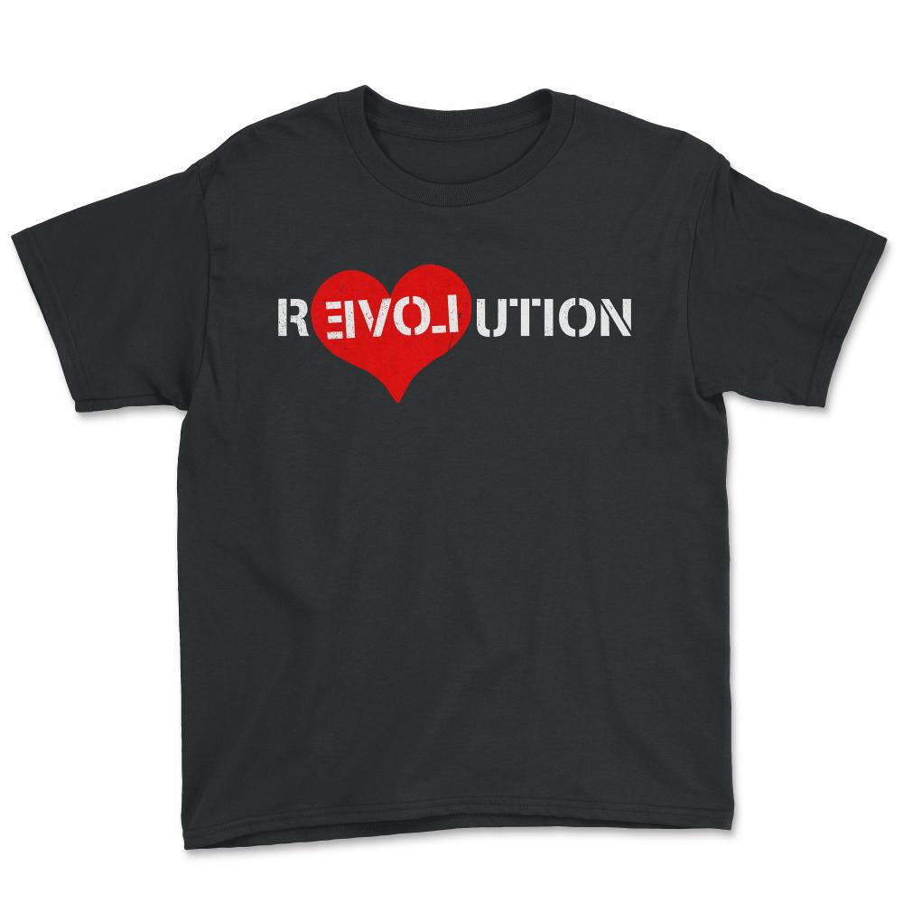 Revolution Of Love - Youth Tee - Black