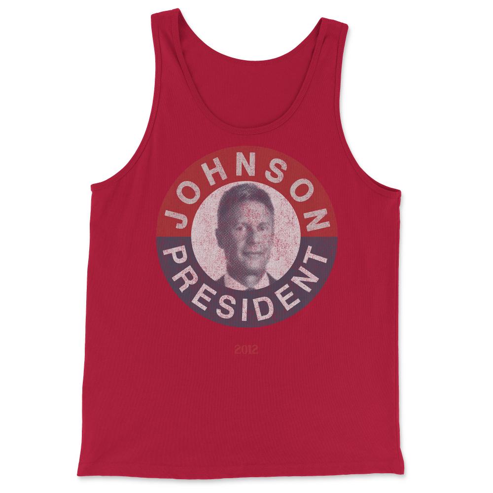 Gary Johnson for President 2012 Retro - Tank Top - Red