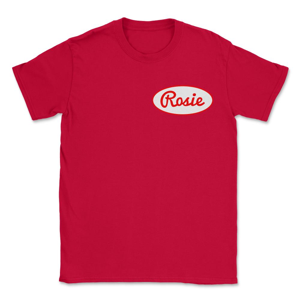 Rosie The Riveter Costume Front - Unisex T-Shirt - Red