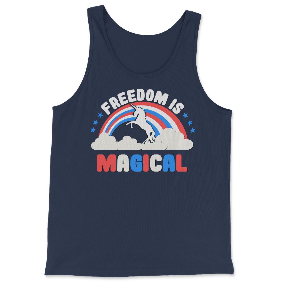 Freedom Is Magical - Tank Top - Navy