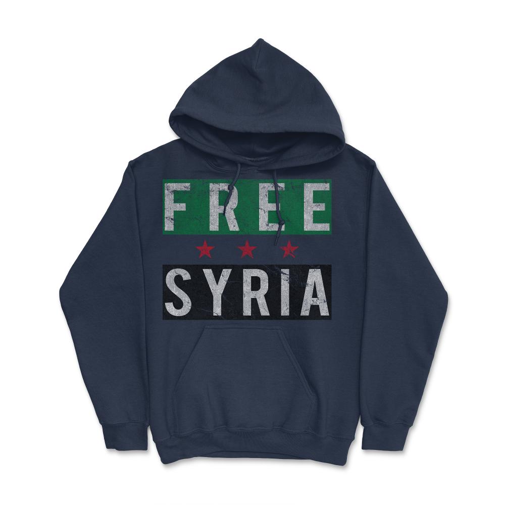 Free Syria - Hoodie - Navy
