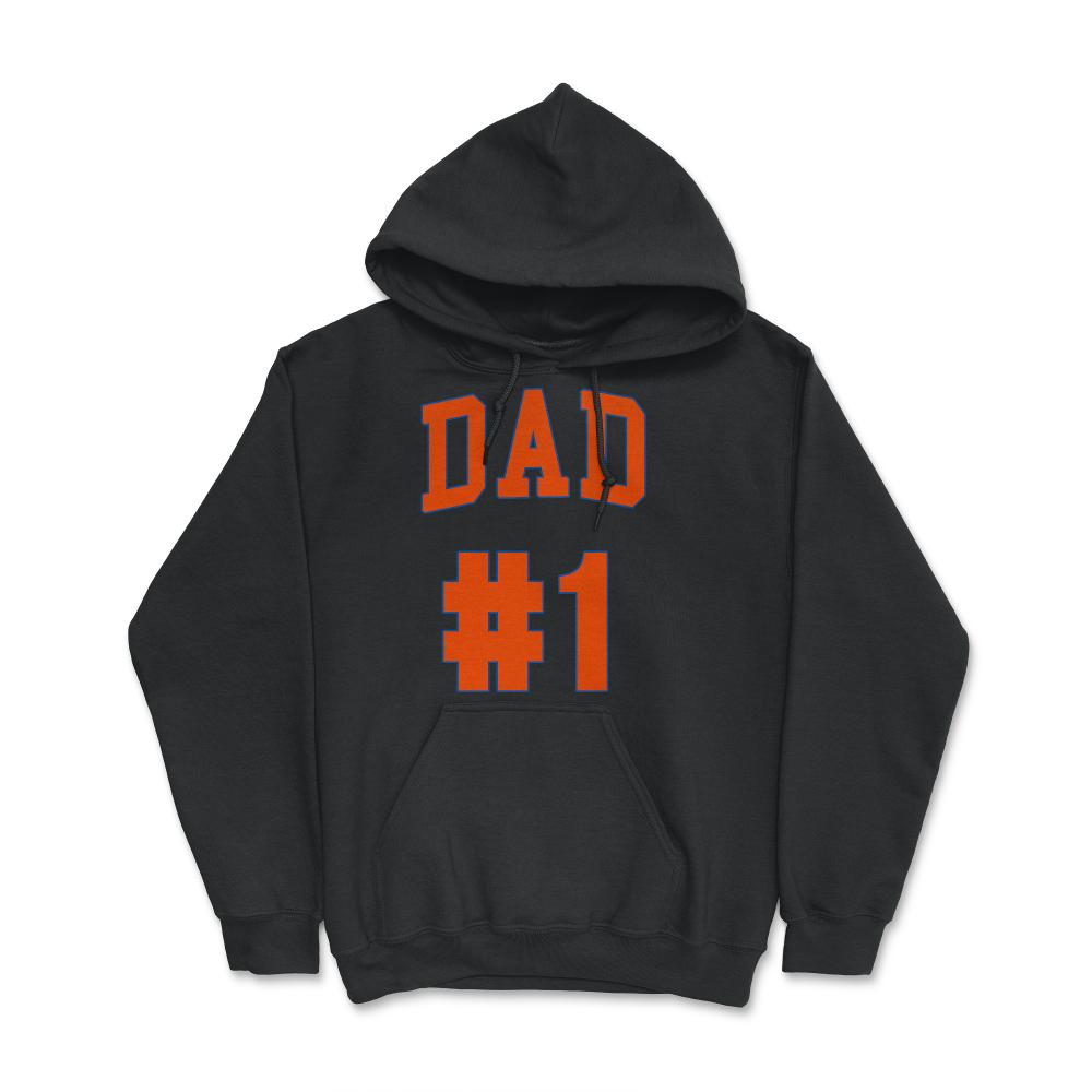 #1 dad - Hoodie - Black