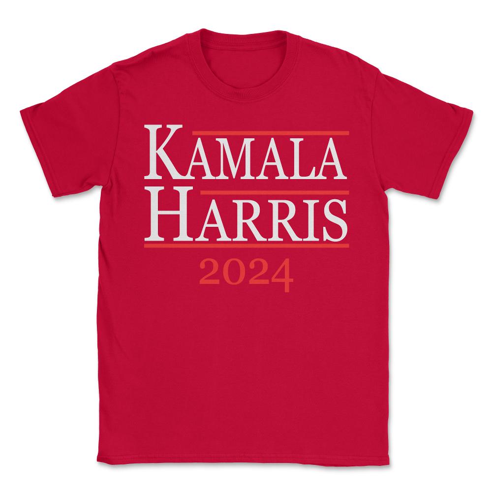 Kamala Harris For President 2024 - Unisex T-Shirt - Red