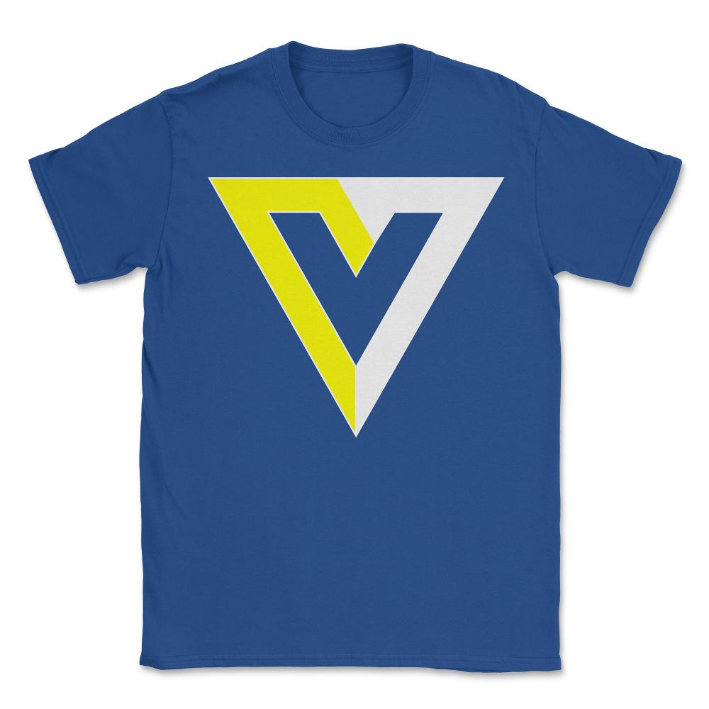 V Is For Voluntary AnCap Anarcho-Capitalism - Unisex T-Shirt - Royal Blue