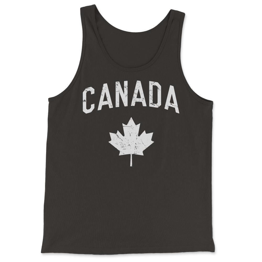 Canada Maple Leaf - Tank Top - Black