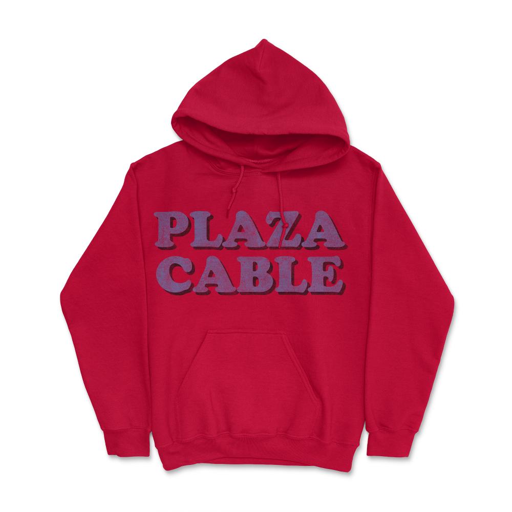 Retro Plaza Cable - Hoodie - Red