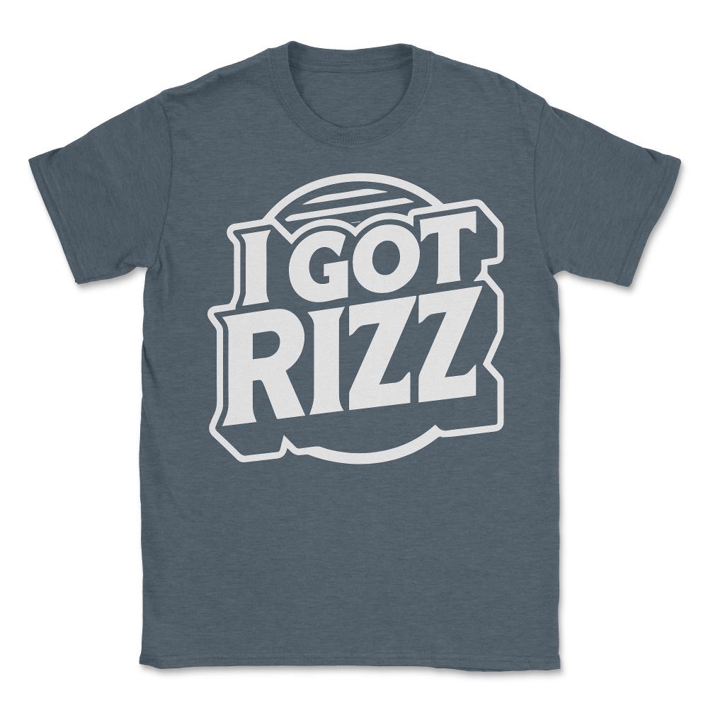 I Got Rizz - Unisex T-Shirt - Dark Grey Heather