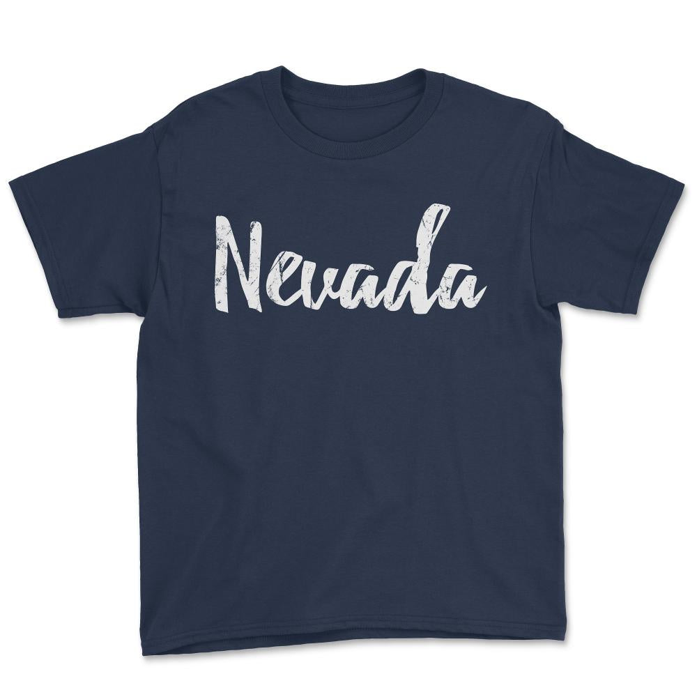 Nevada - Youth Tee - Navy