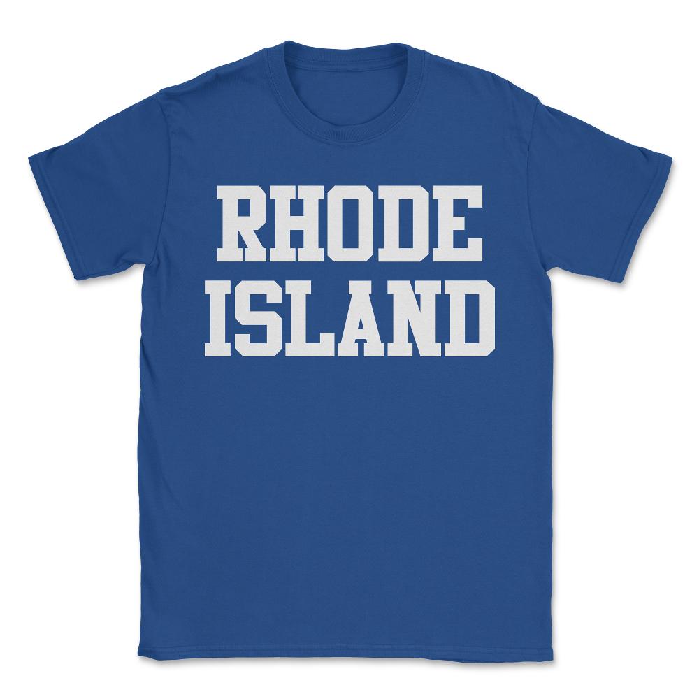 Rhode Island - Unisex T-Shirt - Royal Blue