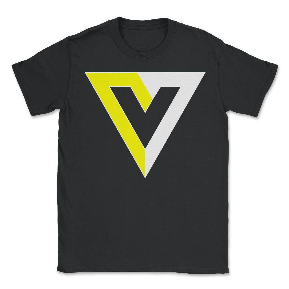 V Is For Voluntary AnCap Anarcho-Capitalism - Unisex T-Shirt - Black