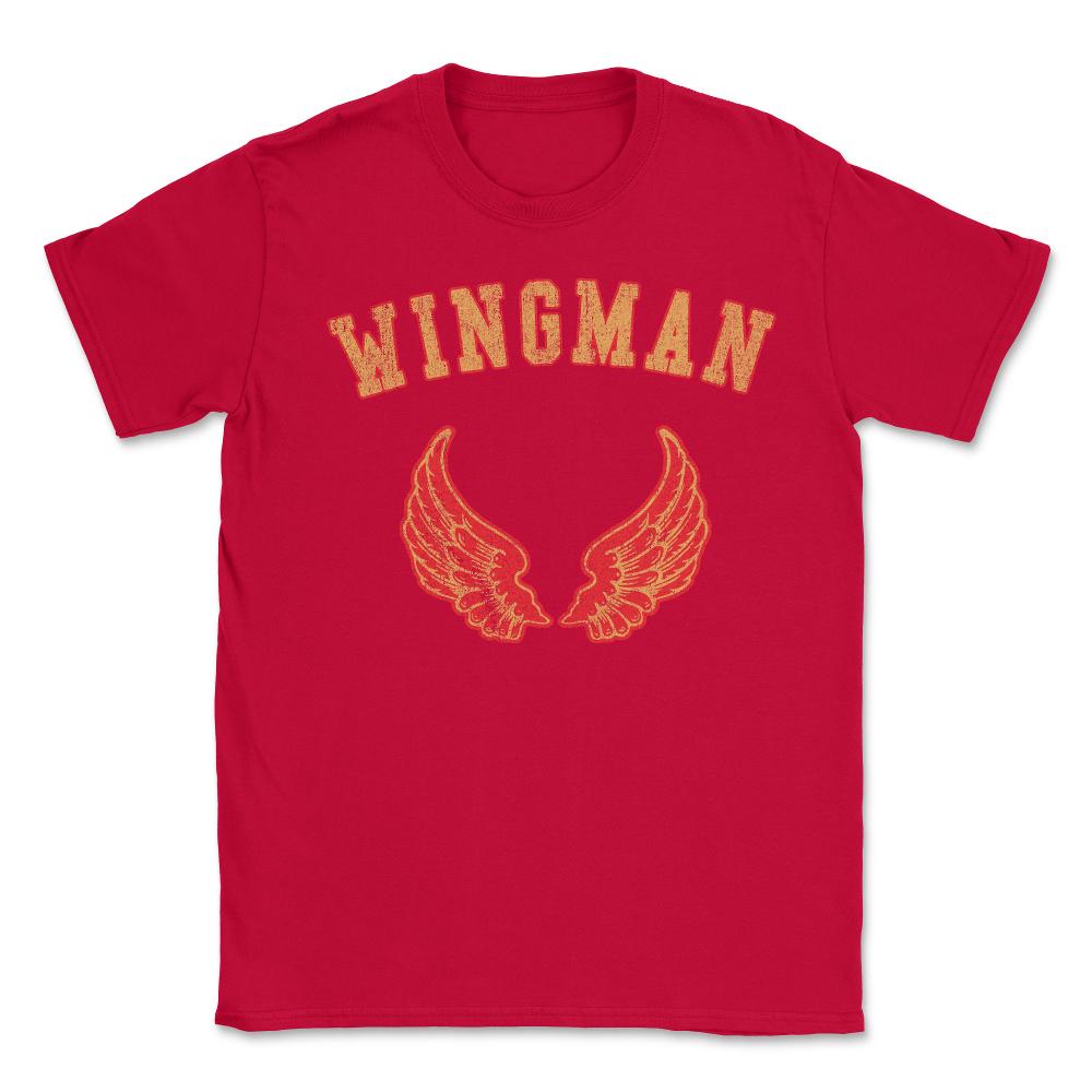 Wingman Retro - Unisex T-Shirt - Red