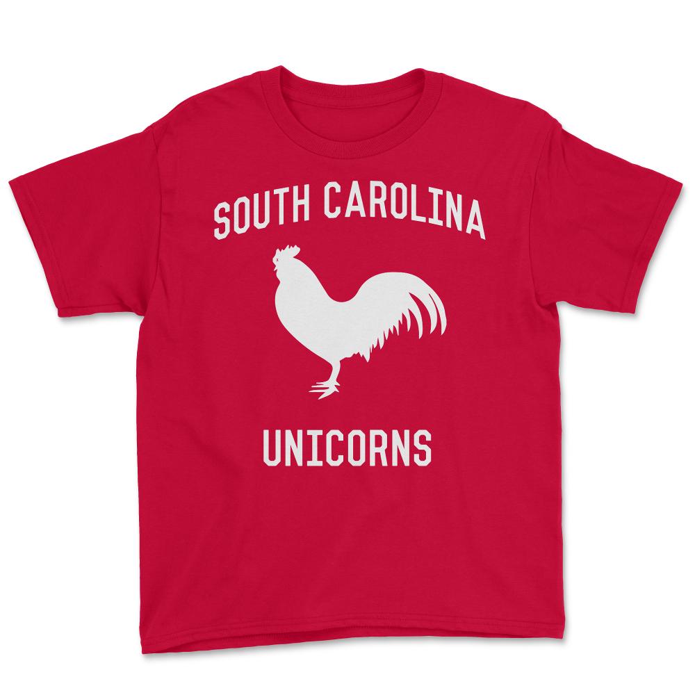 South Carolina Unicorns - Youth Tee - Red