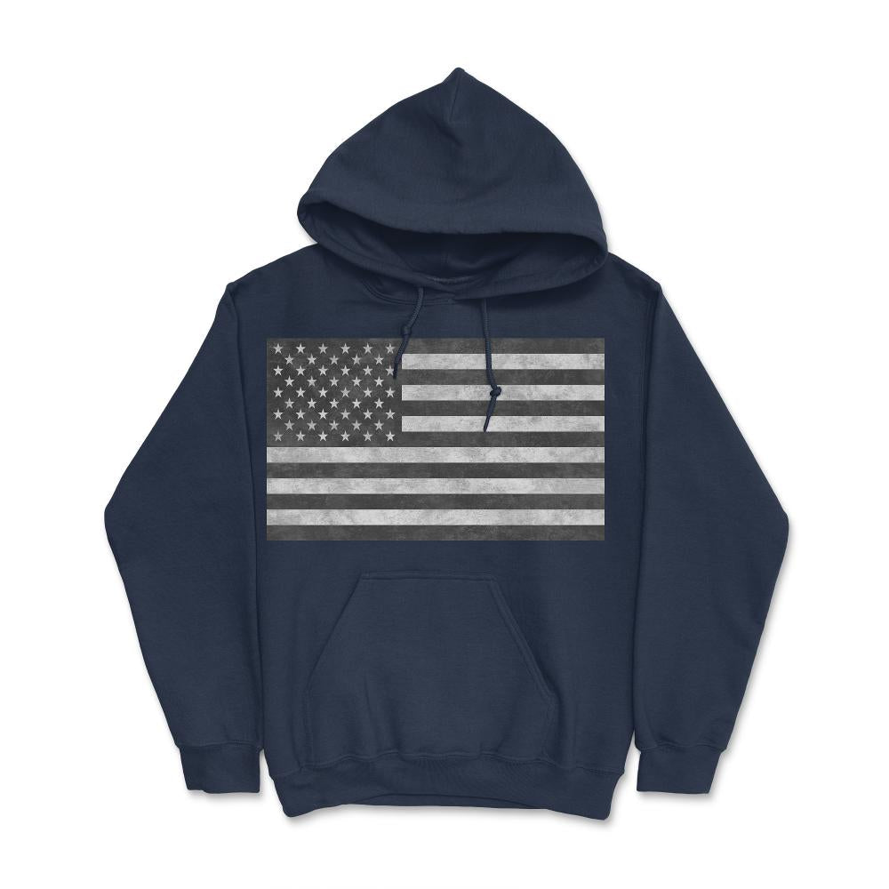 Tactical USA Flag Retro - Hoodie - Navy