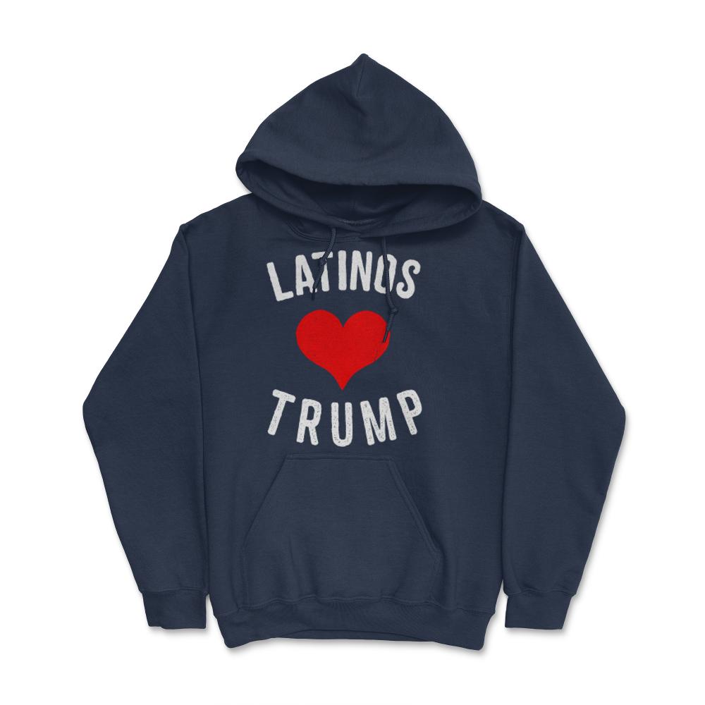 Latinas Love Trump - Hoodie - Navy