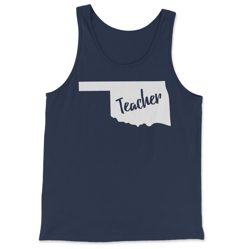 Oklahoma Teacher - Tank Top - Navy