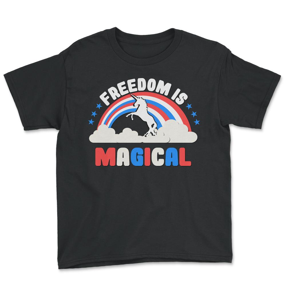 Freedom Is Magical - Youth Tee - Black