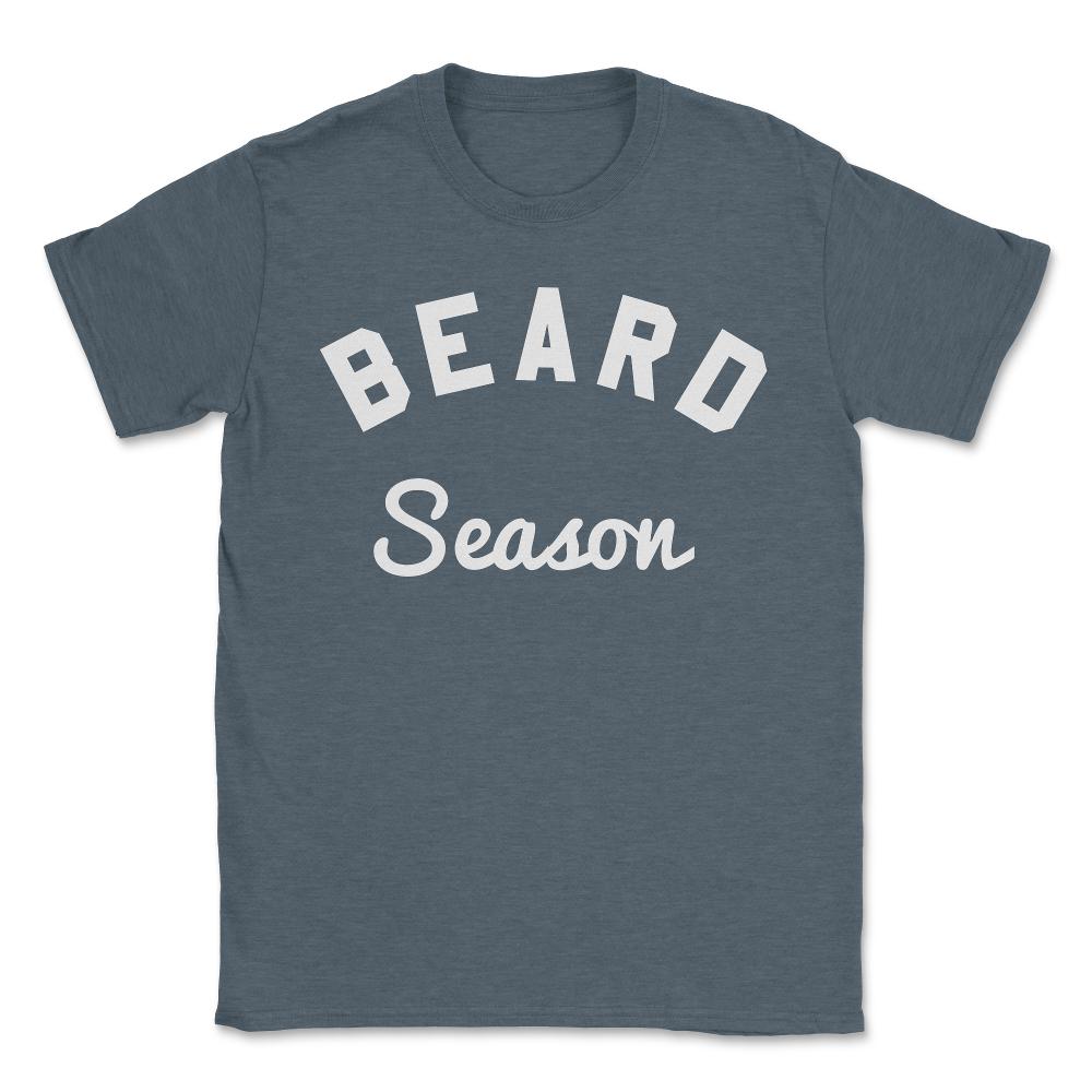 Beard Season - Unisex T-Shirt - Dark Grey Heather