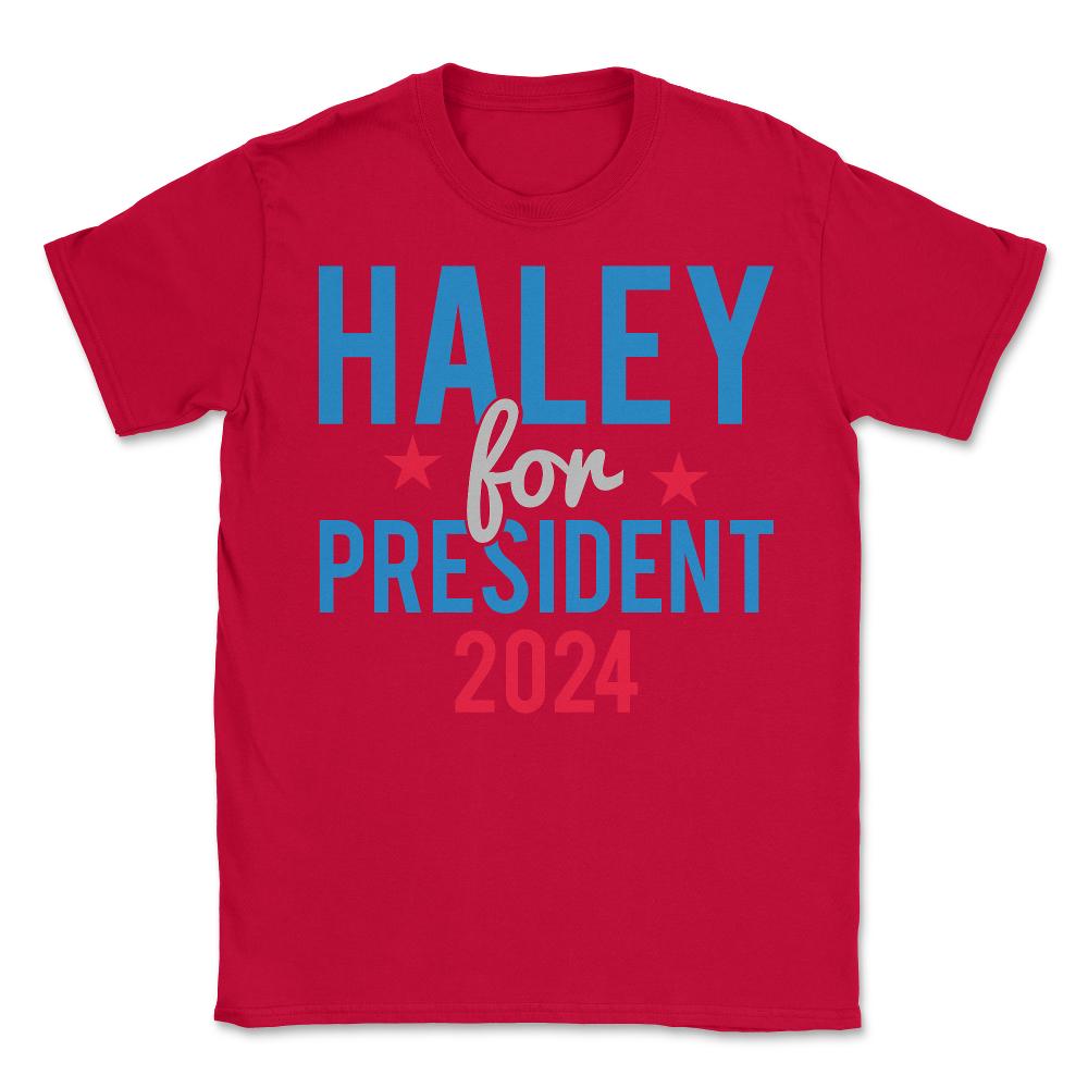 Nikki Haley For President 2024 - Unisex T-Shirt - Red