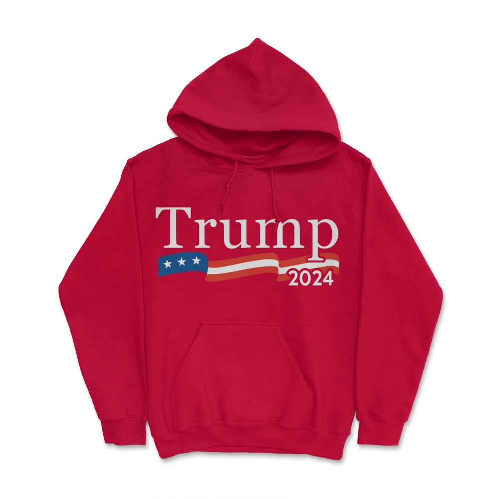 Trump 2024 For President - Hoodie - Red