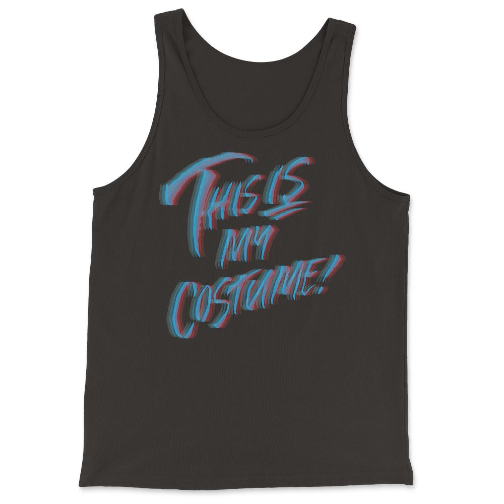 This Is My Costume 3D - Tank Top - Black