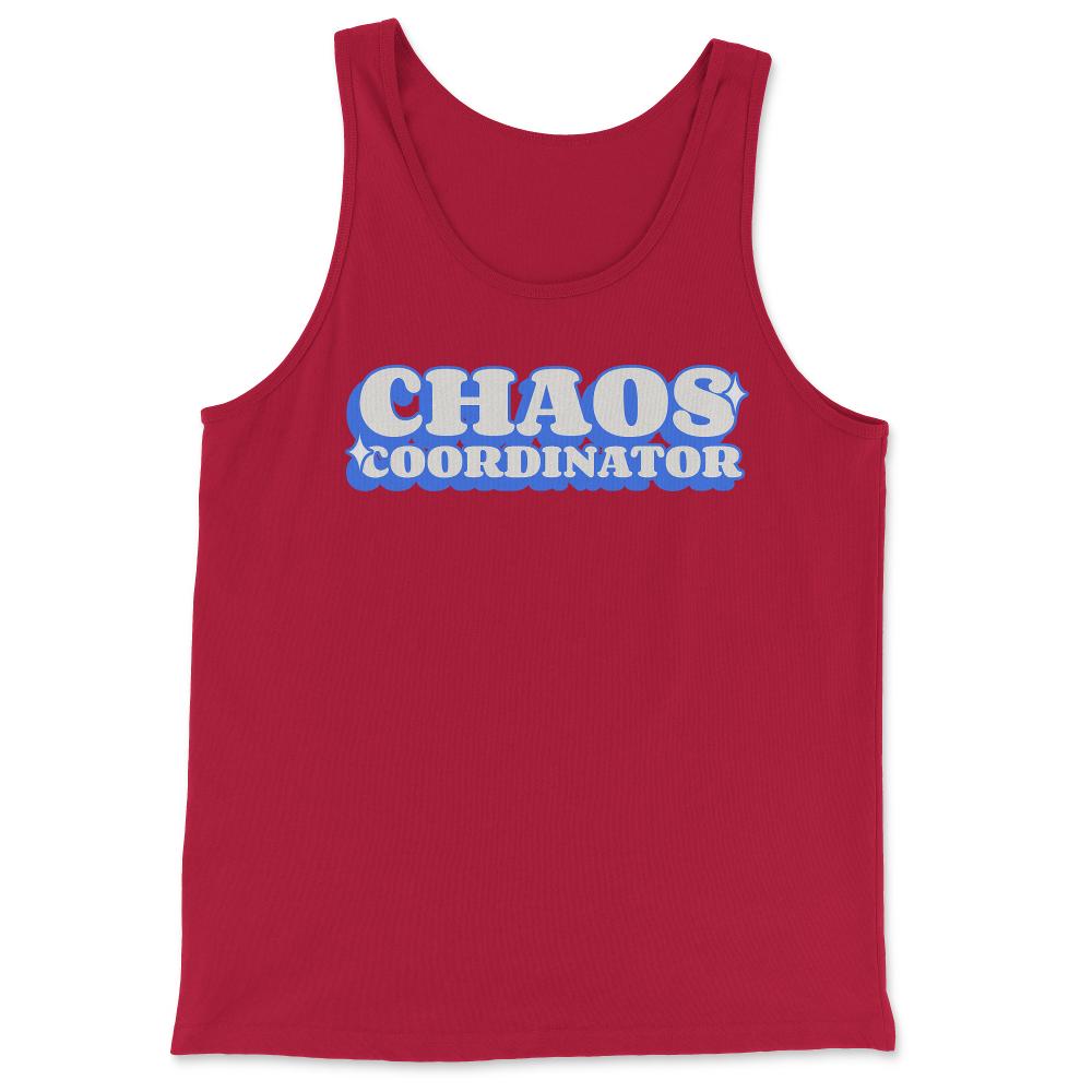 Chaos Coordinator - Tank Top - Red