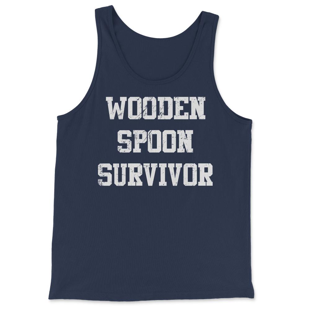 Wooden Spoon Survivor - Tank Top - Navy