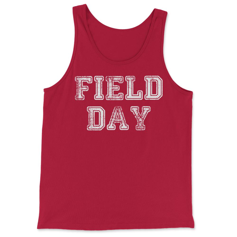 School Field Day - Tank Top - Red